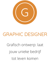 GRAPHIC DESIGNER Grafisch ontwerp: laat jouw unieke bedrijf tot leven komen G