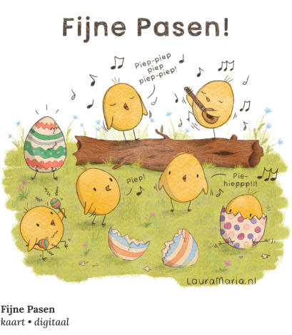 Fijne Pasenkaart • digitaal