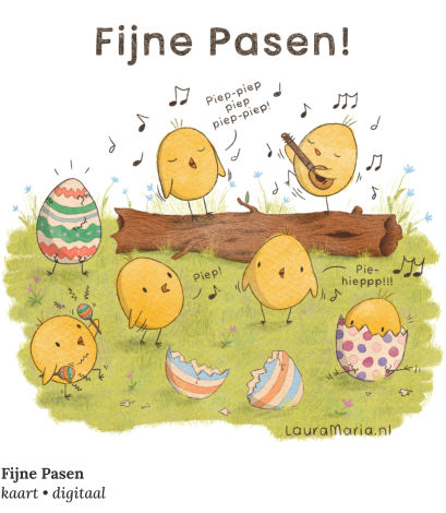 Fijne Pasenkaart • digitaal